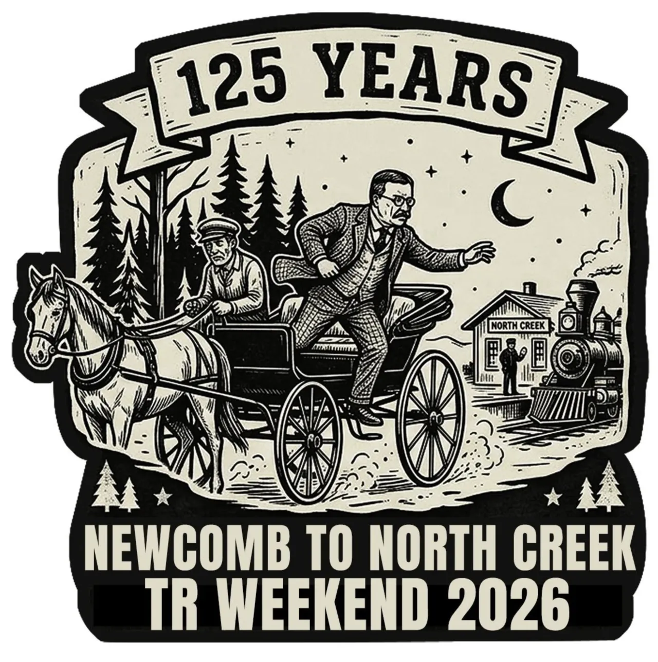 Teddy Roosevelt Weekend flyer.